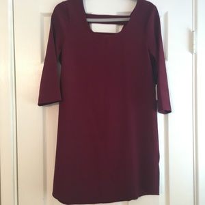 Maroon dress